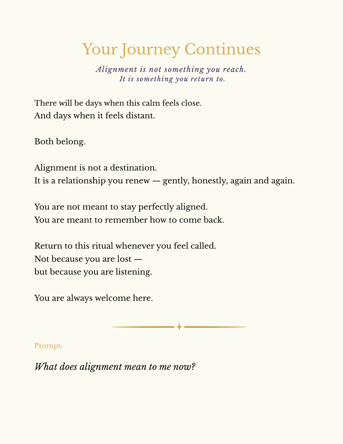 Divine Alignment Ritual – 7 Day Guided Meditation & Ritual Guide