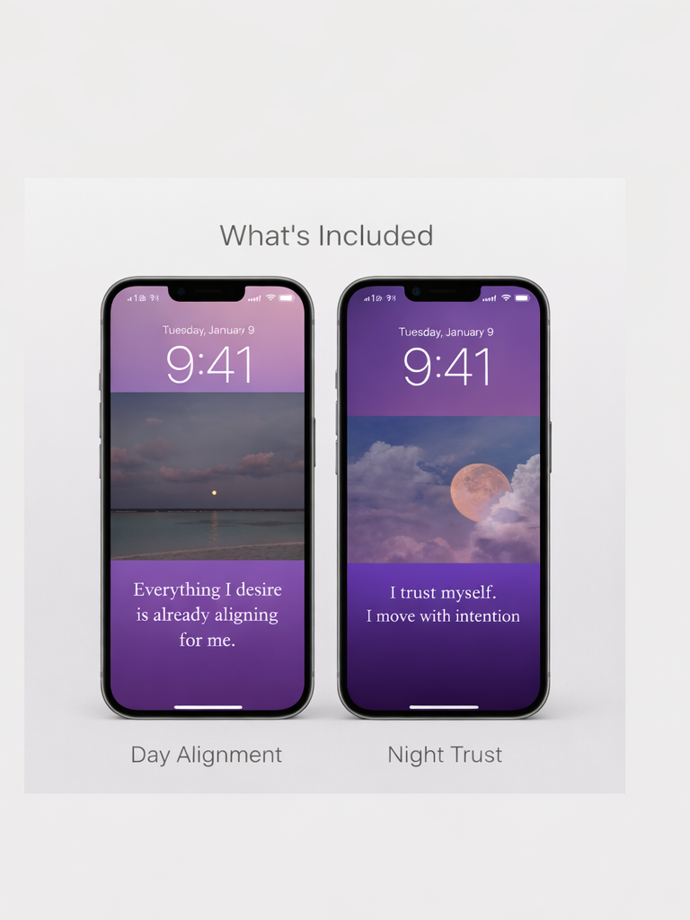 2026 Lock Screen Ritual - Day & Night