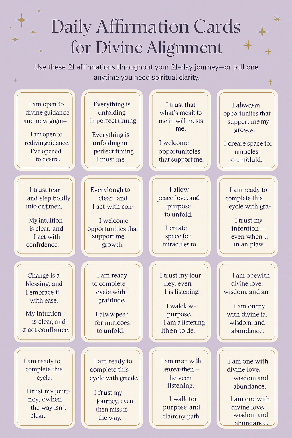 21-Day Angel Number Journaling Workbook – Printable & Fillable