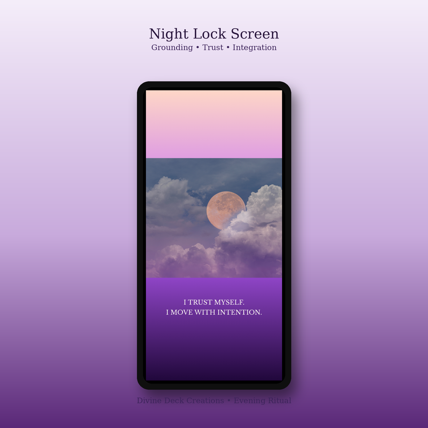 2026 Lock Screen Ritual - Morning, Day & Night