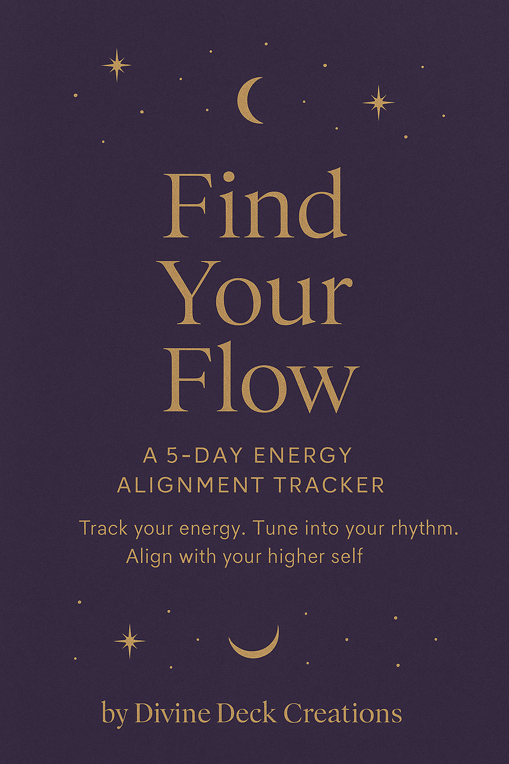 ✨ Find Your Flow – Spiritual Wellness Workbook