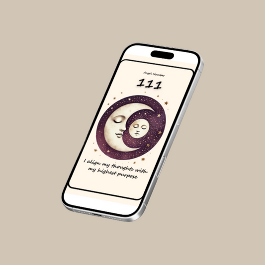 Divine Deck Creations_iPhone Angel Number Wallpaper